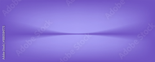Abstract gradient podium background. Violet, purple and lilac empty 3d studio backdrop. Clean scene for product presentation mockup template. Vector illustration