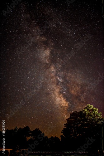 milkyway photo taken from Uludag mountain, Bursa