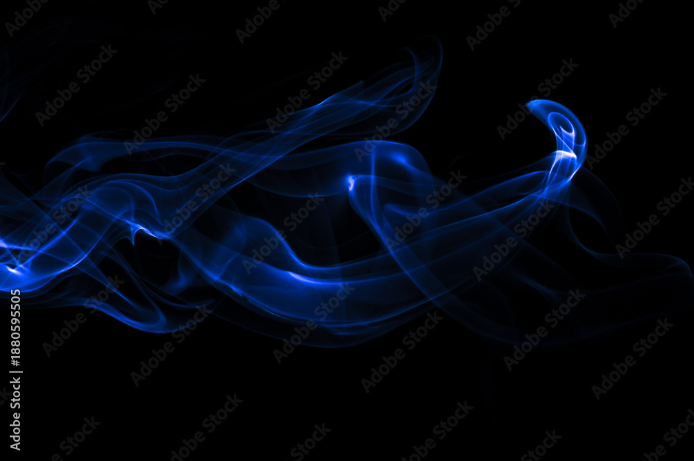 Fototapeta premium Psychedelic Colorful Smoke Abstract Background