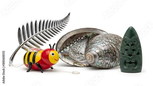 New Zealand Souvenirs Still Life Composition