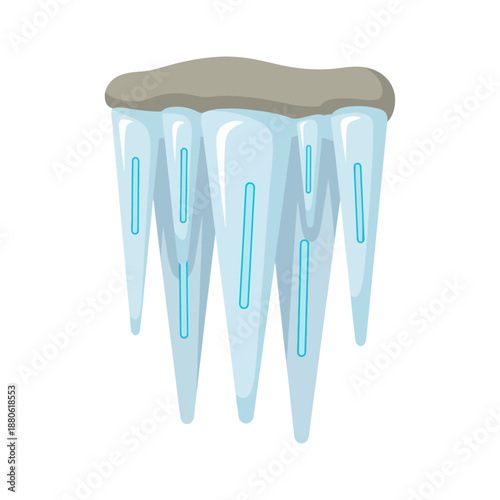 Illustration of healthy teeth with highlighted roots from a dental perspective