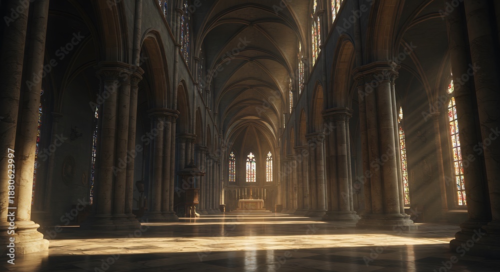 Fototapeta premium Cathedral's Embrace