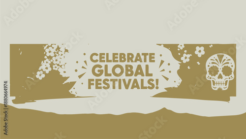 Global Festival Celebration Banner