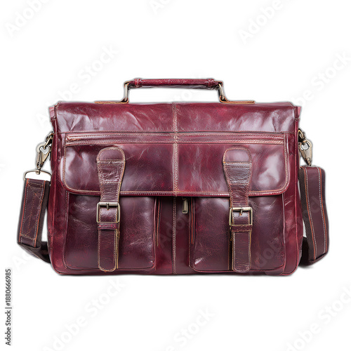 Classic Leather Messenger Bag for Professional Style