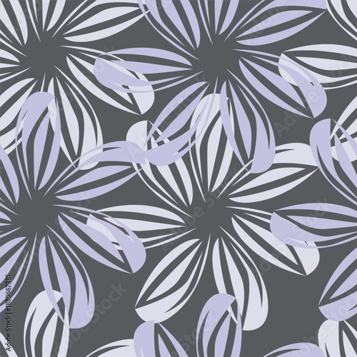 Wallpaper Mural seamless floral pattern Torontodigital.ca
