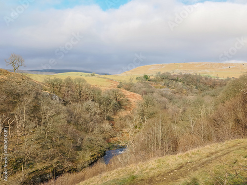 Ingleton Waterfalls Trail, Yorkshire – Scenic Forest Waterfall Landscape
