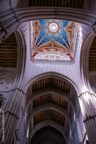 The Catedral de la Almudena in Madrid stands as a striking blend of history and modern elegance, shaped by centuries of construction and tradition.