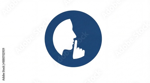 Keep Silence Icon Images HD 4K