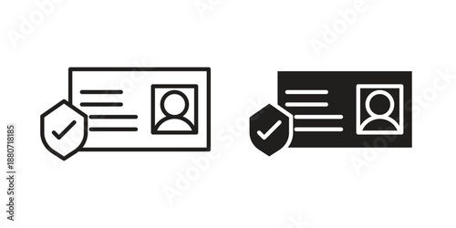 KYC icons vector design template simple and clean