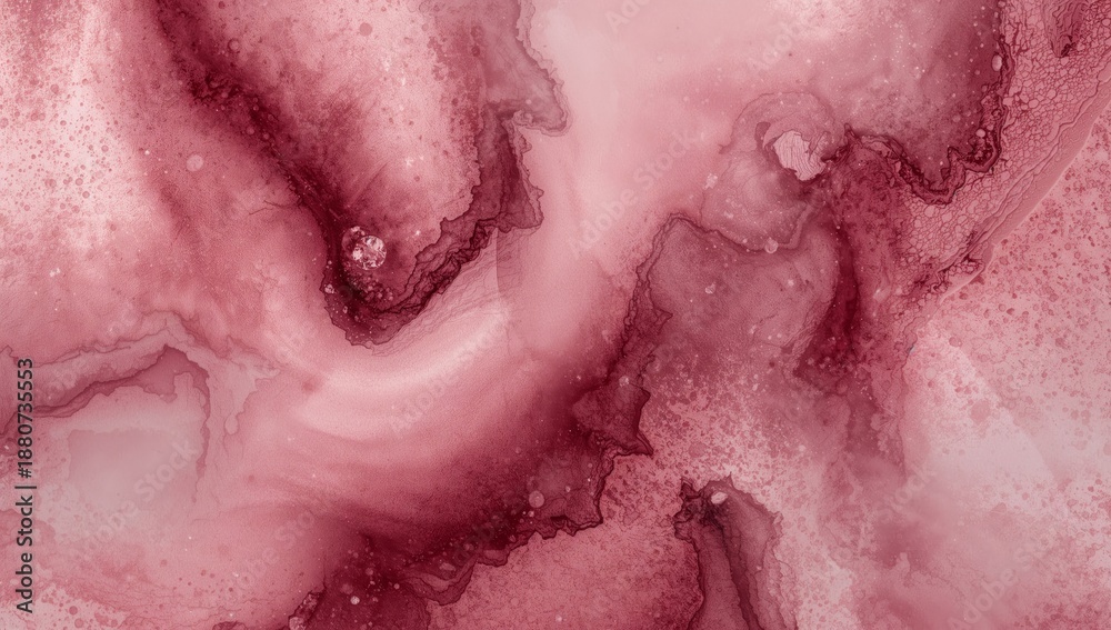 Fototapeta premium Abstract Design Shows Fluid Shapes and Textures in Rose Gold Tones for Creative Background