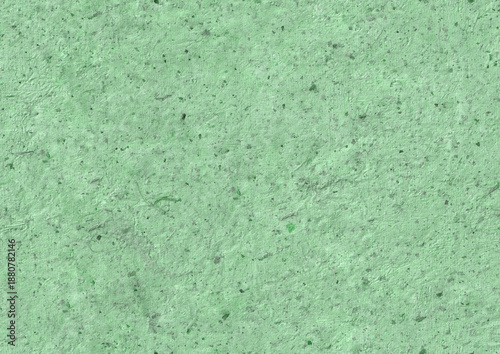 Seamless light green mulberry paper texture. Hand made rice wallpaper handmade old scrapbook paper design background.