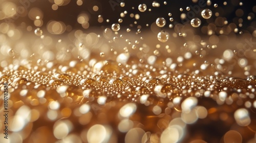 golden christmas lights