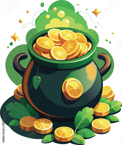 St. patrick's day pot of gold