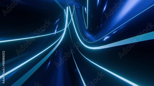 Futuristic motion design elements