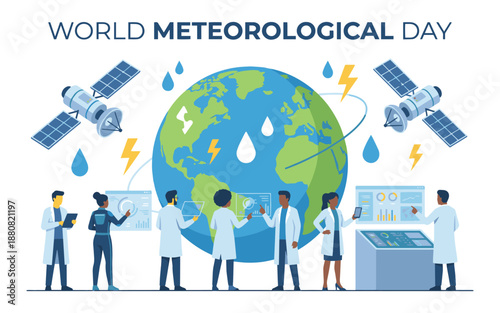 Meteorologists monitor global weather patterns on World Meteorological Day