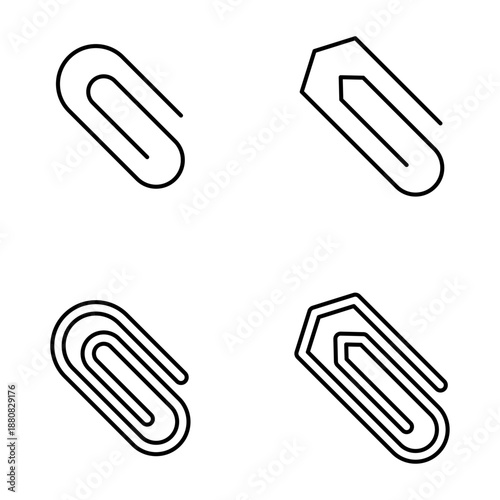 Paper Clip Icons