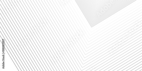 White geometric abstract transparent background layers overlapping on light space with line effect decoration modern layer