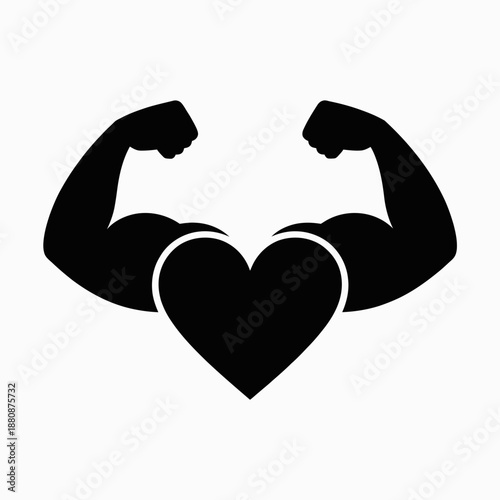strength, heart, fitness, muscles, power, health, wellness, love, cardio, training, bodybuilding, gym, workout, endurance, vitality, energy, athletic, flex, arms, biceps, motivation, lifestyle, balanc