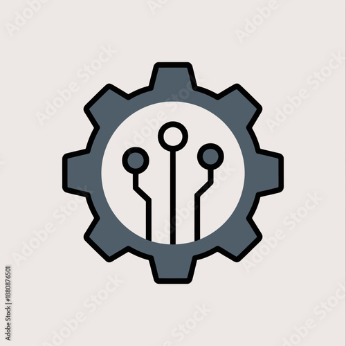 AI, automation, technology, engineering, robotics, digital, innovation, systems, machine, smart, circuit, electronics, software, hardware, computing, industrial, mechanical, gear, cog, network, data, 