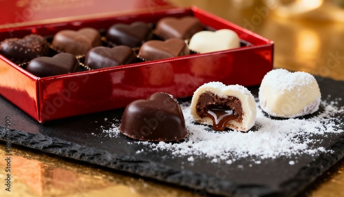 Luxurious Valentine's Day Gift Box Display