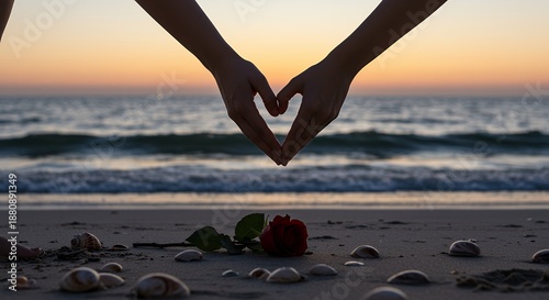 Amour on the Beach