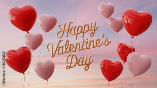 Valentine's Day Balloon Greeting