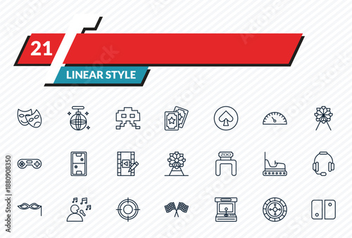 icons set - , outline vector