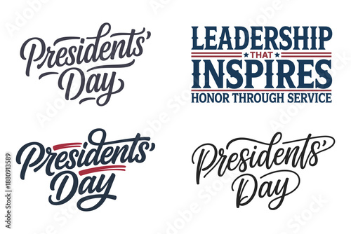 Celebrating presidents' day with inspirational leadership