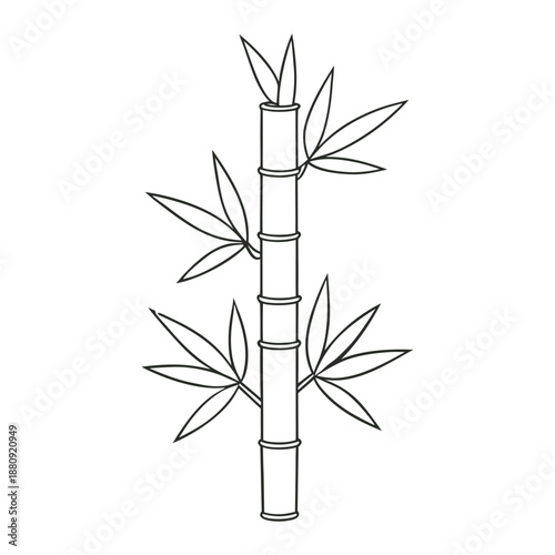 Graceful bamboo leaves sway gently in the breeze, their slender green blades creating a serene, natural scene full of calm, elegance, and peaceful vibes.
