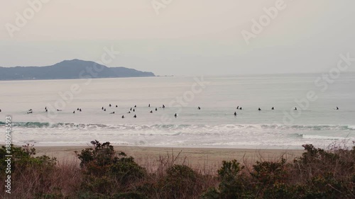 Irino coast scenery in Kochi Prefecture, Japan. 