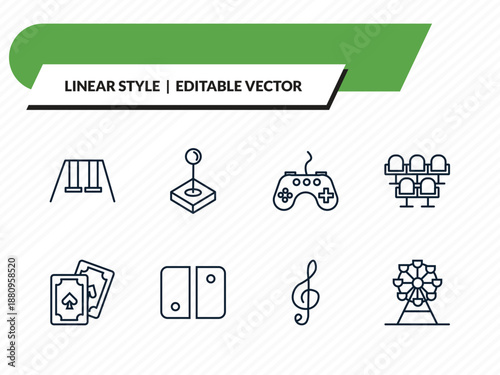icons set - , outline vector