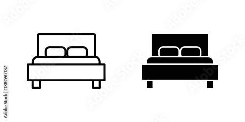 Two beds side by side
