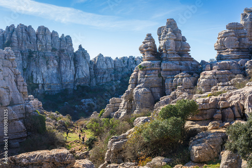 View towards Torcal de Antequera