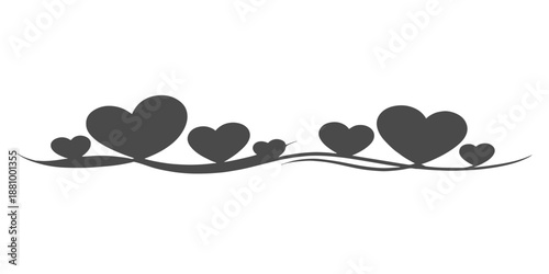 A romantic red abstract floral background featuring a 3d heart shape design as a symbol of love and passion for a Valentine's Day wedding card illustration