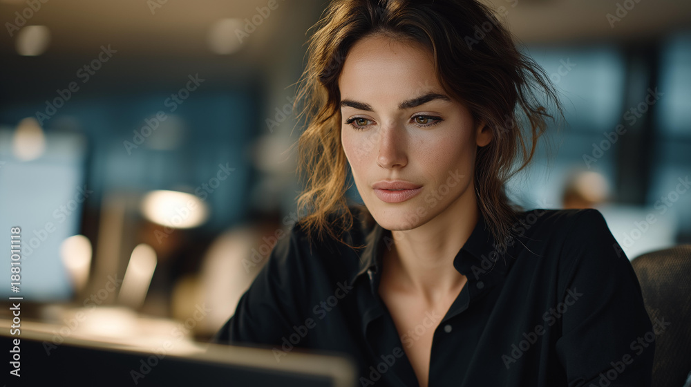 Fototapeta premium A high tech research environment focuses on aerospace solutions, integrating aero performance analysis with space mission design and safety systems. cinematic color correction, natural uneven