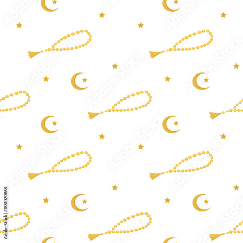 Seamless Islamic pattern for Ramadan designs
