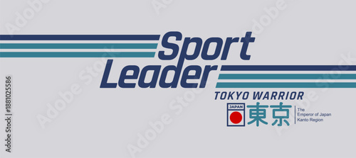 Tokyo, Japan modern and stylish typography slogan. Abstract design vector for print tee shirt, typography, apparels, background, poster and other uses.