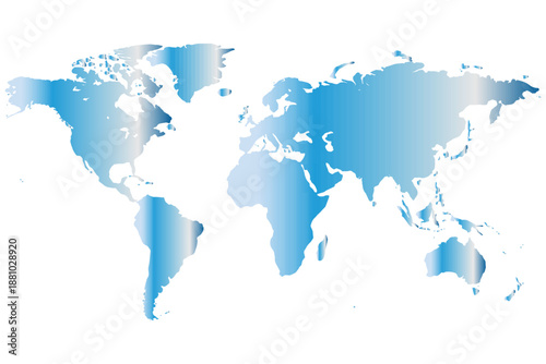 world map on blue,
Minimal World Map Showing Continents and Oceans Transparent
