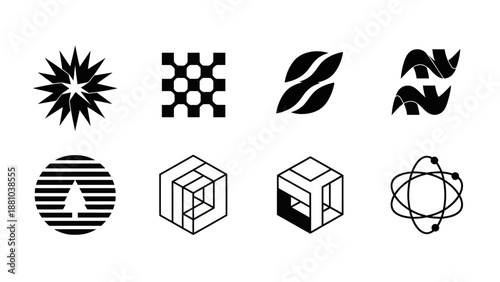 Abstract Geometric Icons Collection