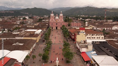 Aerial view of the 
