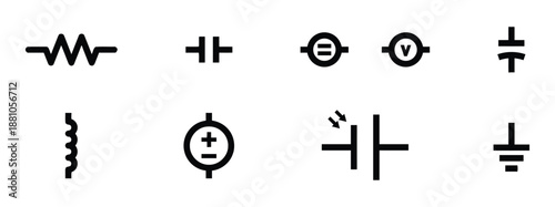 House construction with engineer outline icon design