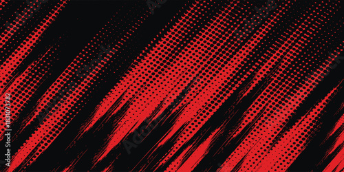 black red dragon decal brush fire volcano lava sakura Asia Japan anime style illustration sporty background banner style illustration