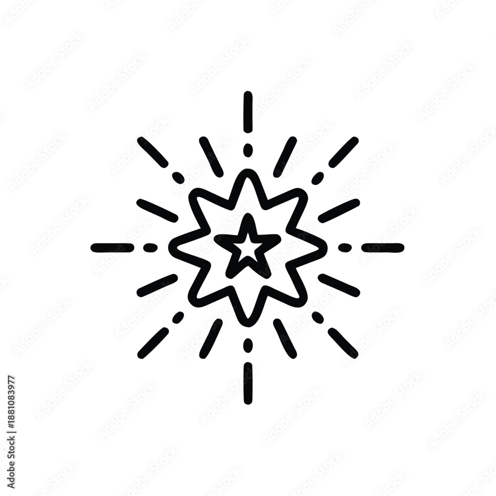 Obraz premium Blub Light Burst Icon, Glowing Bulb Symbol, Neon Bulb Flash, Electric Light Burst, Energy Glow Icon
