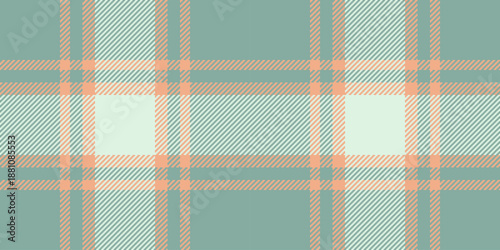 Flannel plaid tartan check, best textile pattern background. Single fabric vector texture seamless in pastel and light colors.