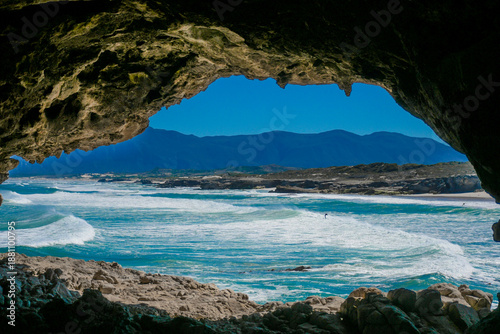 Klipgat caves in De kelders in walker bay nature reserve is a protected area and has majestic views of Atlantic ocean