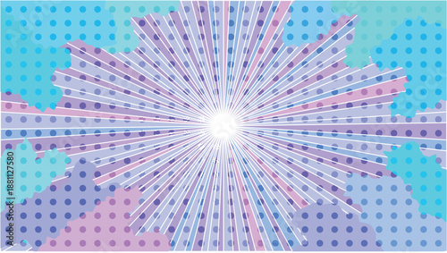 幾何学　抽象的　カラフル　模様　背景