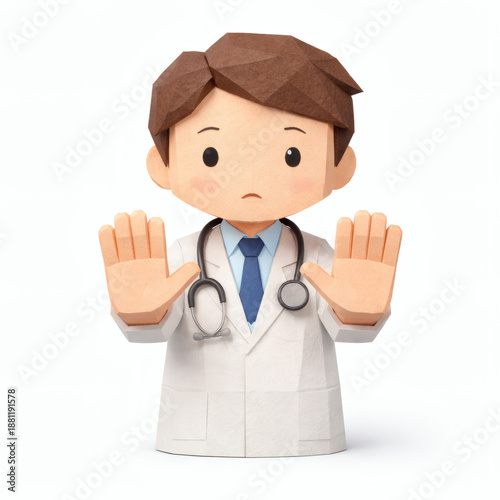 Doctor's Halt Sign: A docto...