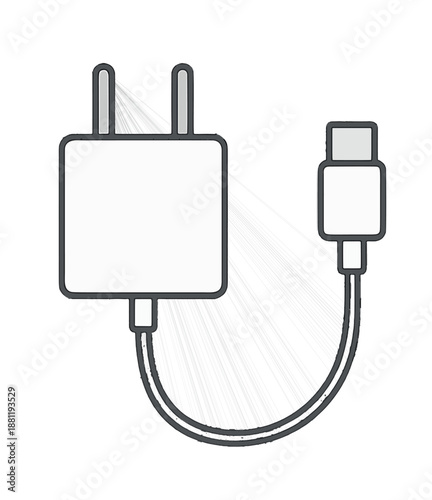 USB Cable and Charger.
