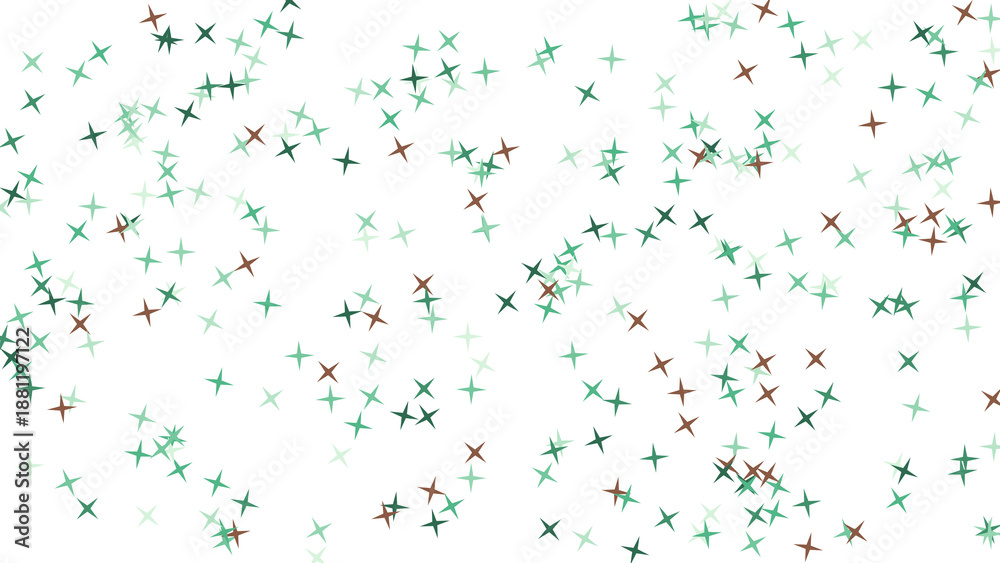 Obraz premium Scattered Crosses on White Background Abstract Pattern