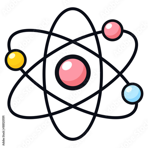 atom symbol icon